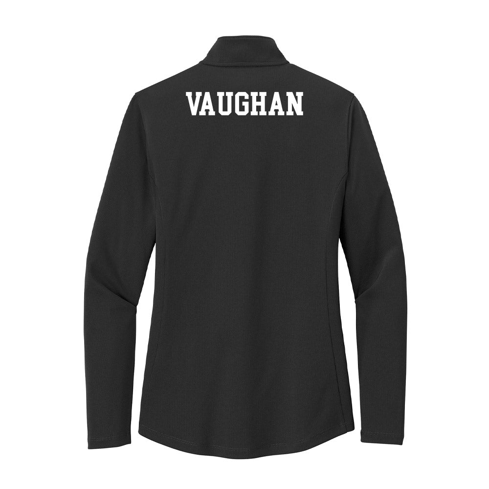 UNC Asheville - NCAA Women's Track & Field : Alexis Vaughan - Women's Lightweight Quarter Zip Jacket-1