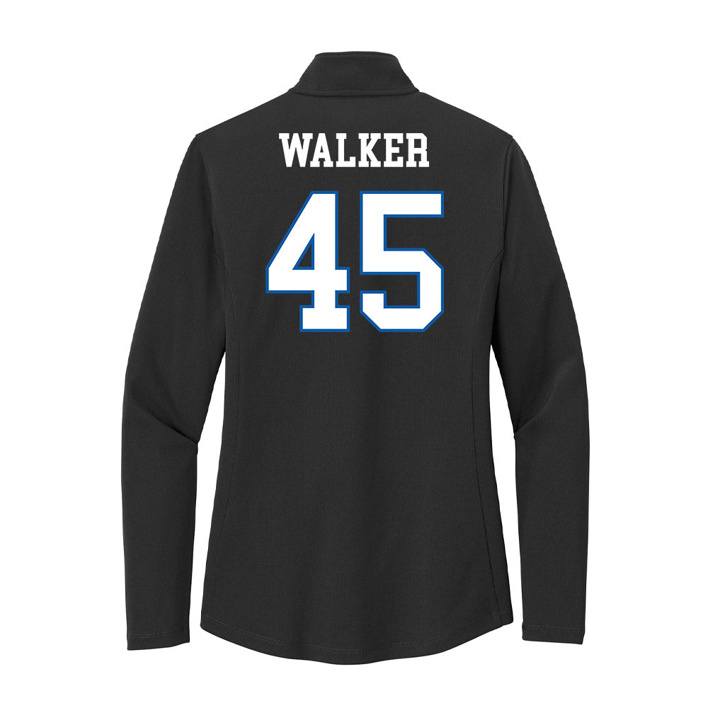 UNC Asheville - NCAA Baseball : Shea Walker - Women's Lightweight Quarter Zip Jacket-1