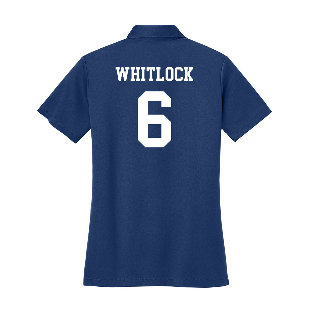 UNC Asheville - NCAA Men's Soccer : Aidan Whitlock - Women's Activewear Polo Shirt-1