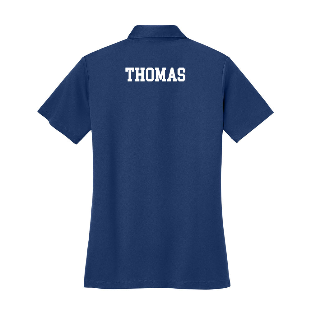 UNC Asheville - NCAA Women's Track & Field : Mikayla Thomas - Women's Activewear Polo Shirt-1