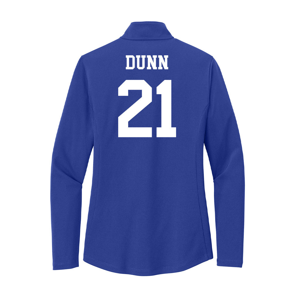 UNC Asheville - NCAA Women's Volleyball : Devyn Dunn - Women's Lightweight Quarter Zip Jacket-1
