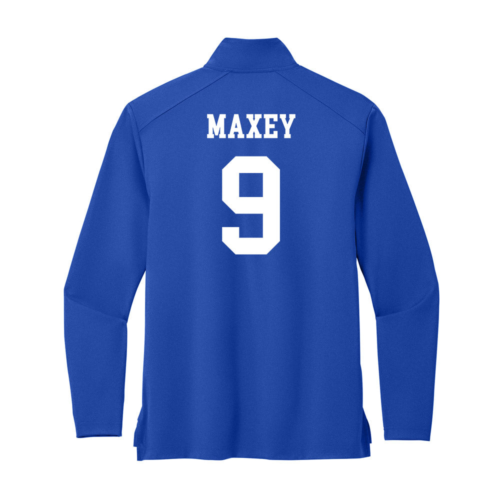 UNC Asheville - NCAA Women's Basketball : Dyanna Maxey - Premium Quarter Zip Jacket-1