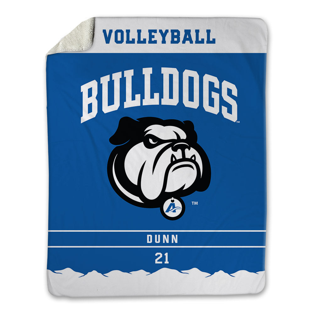 UNC Asheville - NCAA Women's Volleyball : Devyn Dunn - Blanket-0