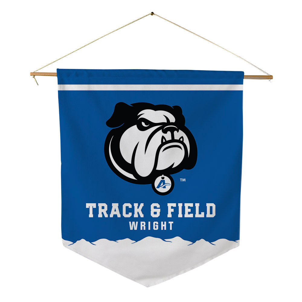 UNC Asheville - NCAA Men's Track & Field : Isaac Wright - Pennant - 18" x 21"-0