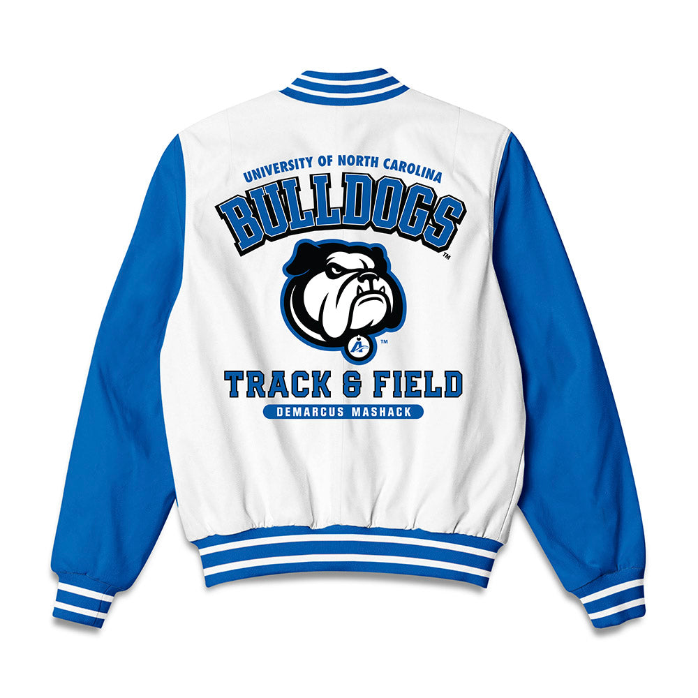 UNC Asheville - NCAA Men's Track & Field : Demarcus Mashack - Bomber Jacket-1