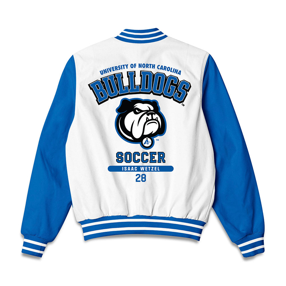UNC Asheville - NCAA Men's Soccer : Isaac Wetzel - Bomber Jacket-1