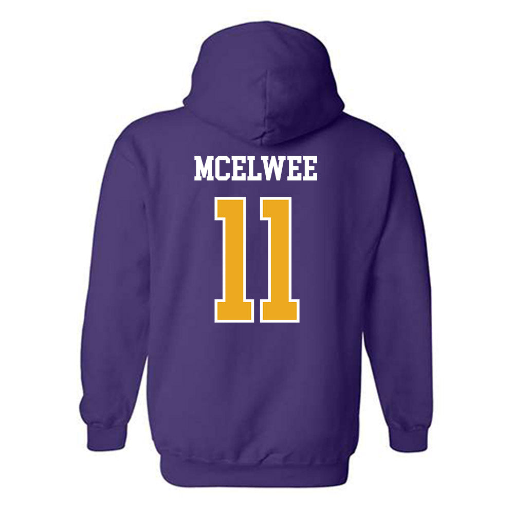 Albany - NCAA Baseball : THOMAS McElwee - Classic Shersey Hooded Sweatshirt-1