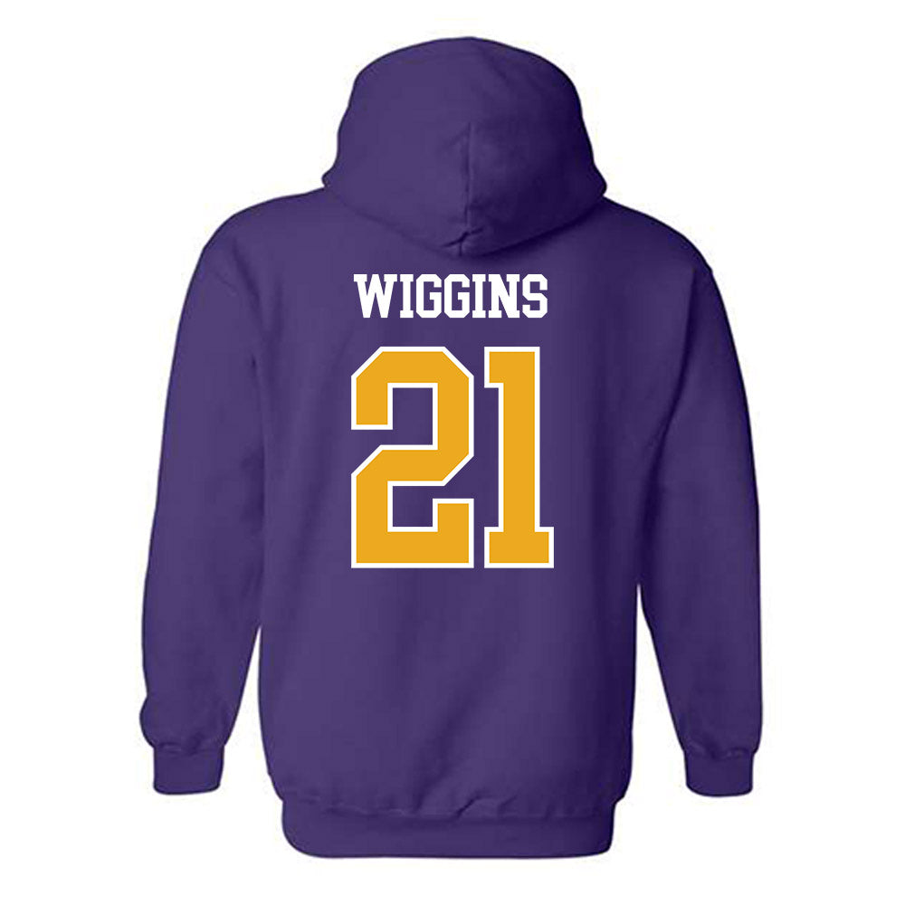 Albany - NCAA Football : Ervin Wiggins - Classic Shersey Hooded Sweatshirt-1
