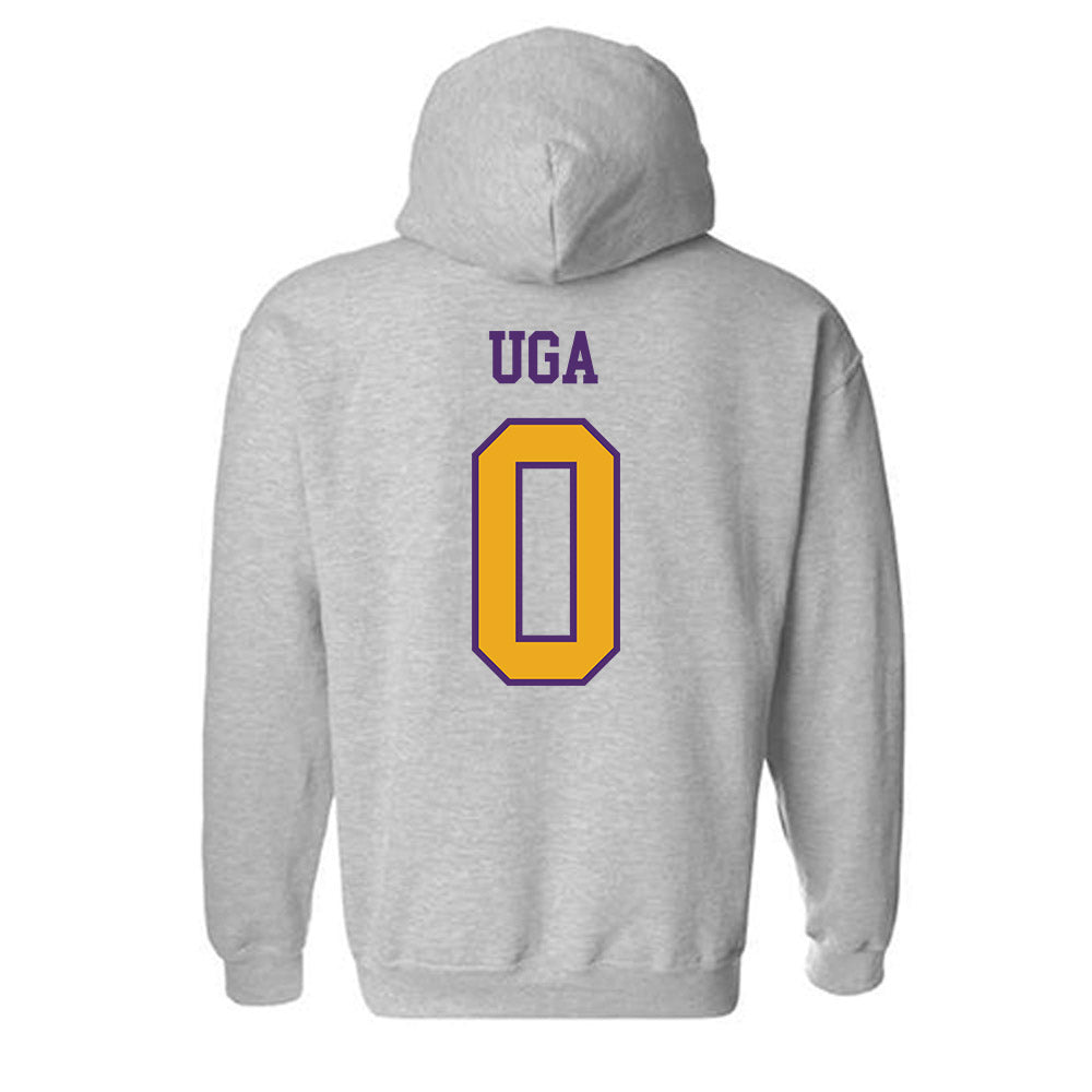 Albany - NCAA Football : Jojo Uga - Classic Shersey Hooded Sweatshirt-1