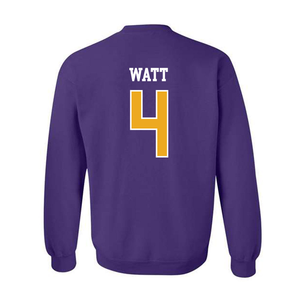 Albany - NCAA Men's Soccer : Lucas Watt - Classic Shersey Crewneck Sweatshirt-1