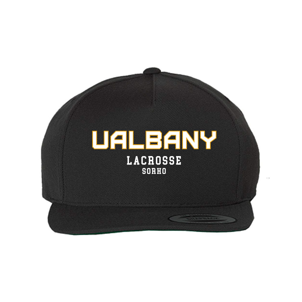 Albany - NCAA Women's Lacrosse : Zareena Sorho - Snapback Hat-0