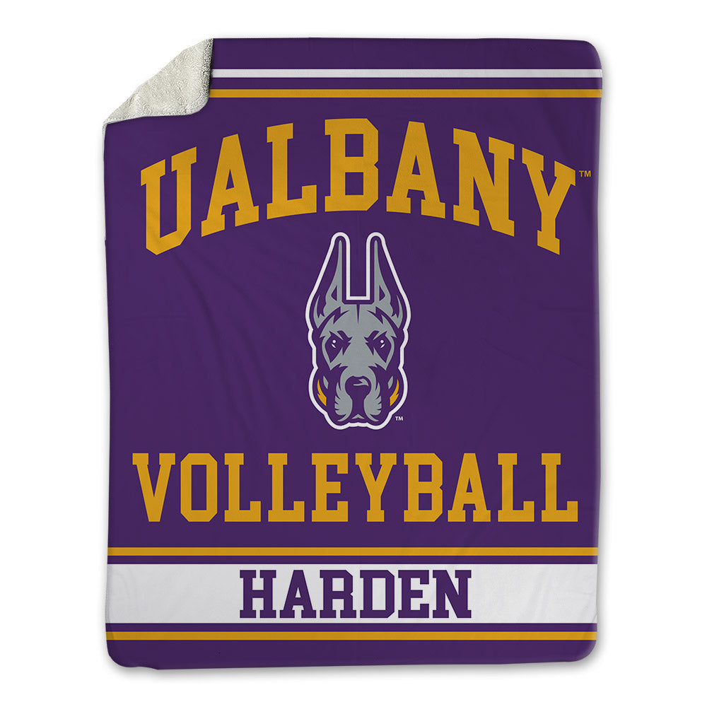 Albany - NCAA Women's Volleyball : Duri Harden - Blanket-0