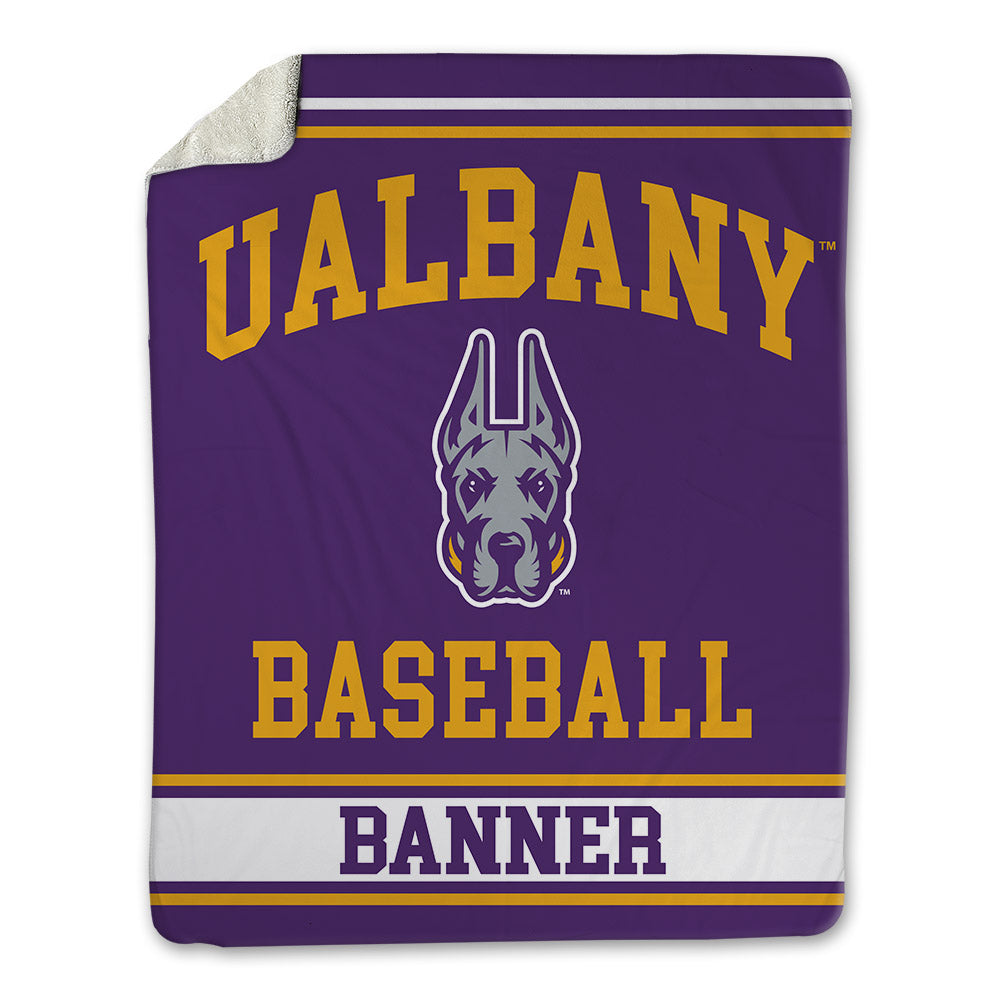 Albany - NCAA Baseball : Dylan banner - Blanket-0