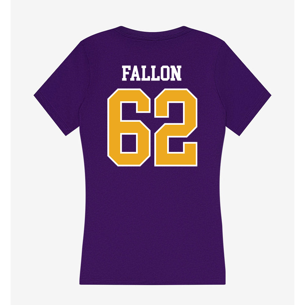 Albany - NCAA Football : Sam Fallon - Women's V-Neck T-Shirt-1