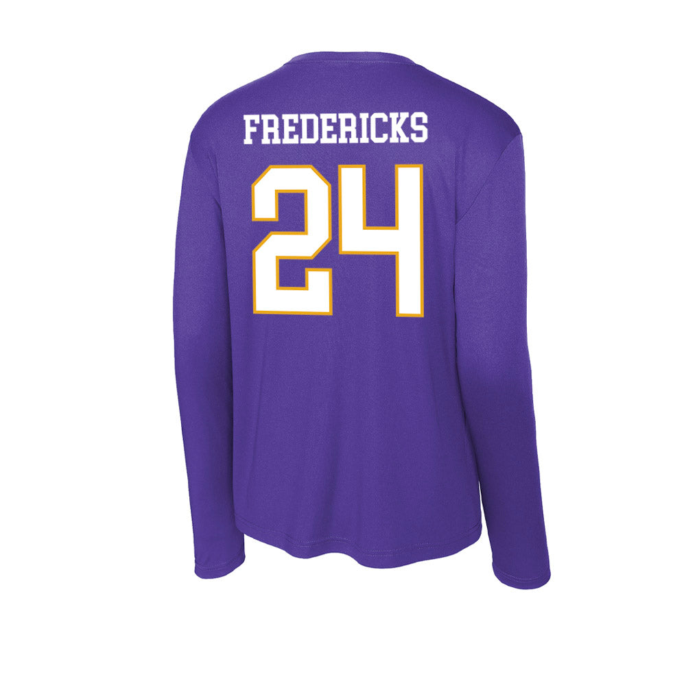 Albany - NCAA Football : Shamir Fredericks - Activewear Long Sleeve T-Shirt-1