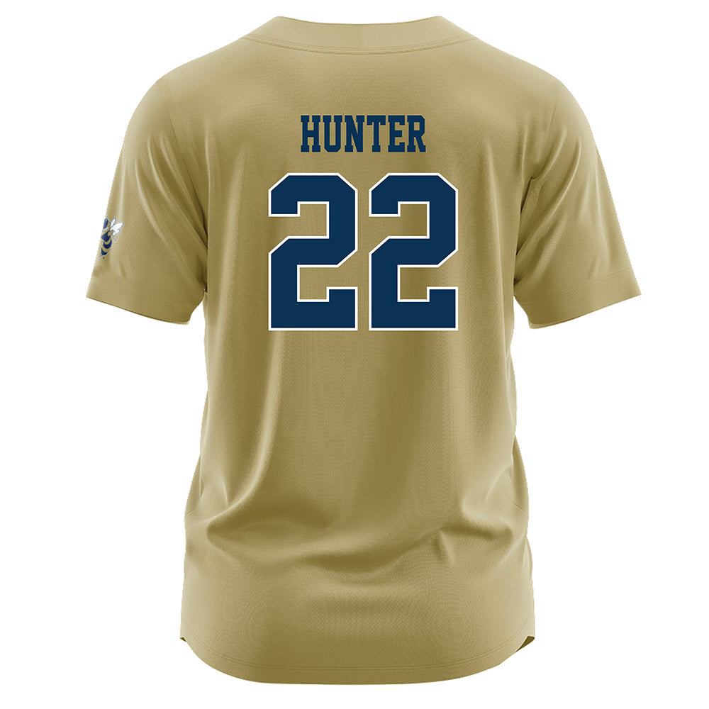 Georgia Tech - NCAA Softball : Reese Hunter - Gold Jersey-1