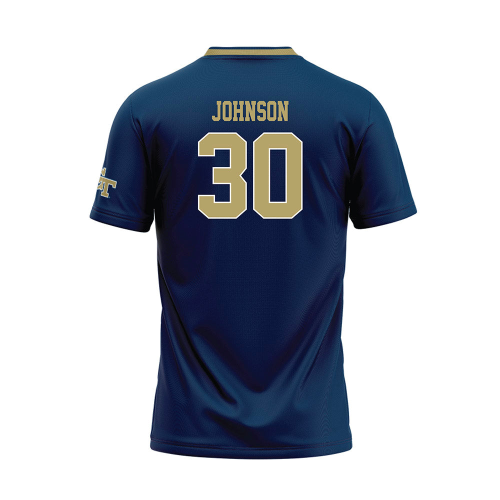 Georgia Tech - NCAA Softball : Madalyn Johnson - Navy Baseball Jersey-1