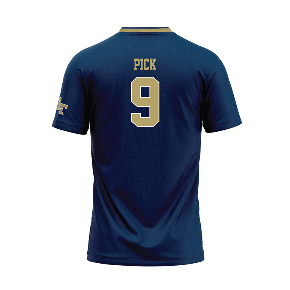Georgia Tech - NCAA Softball : Landri Pick - Navy Baseball Jersey-1
