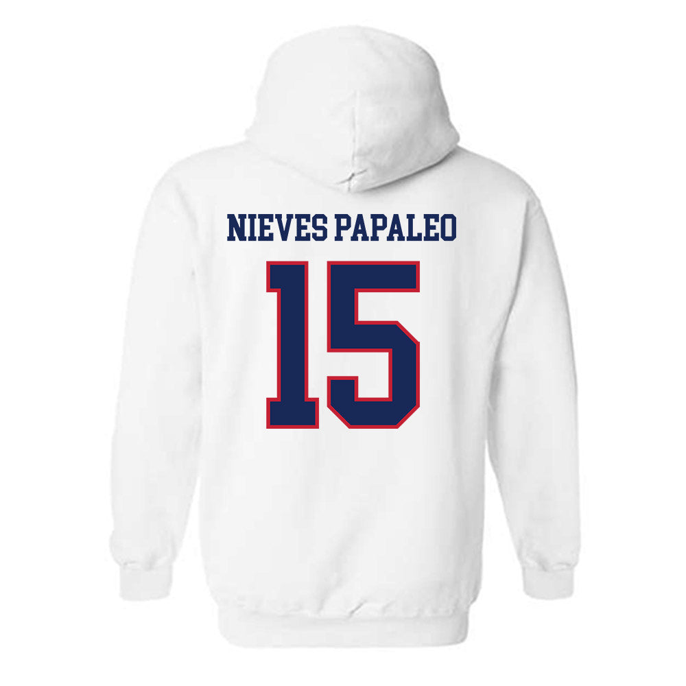 Arizona - NCAA Beach Volleyball : Adriana Nieves Papaleo - Classic Shersey Hooded Sweatshirt-1