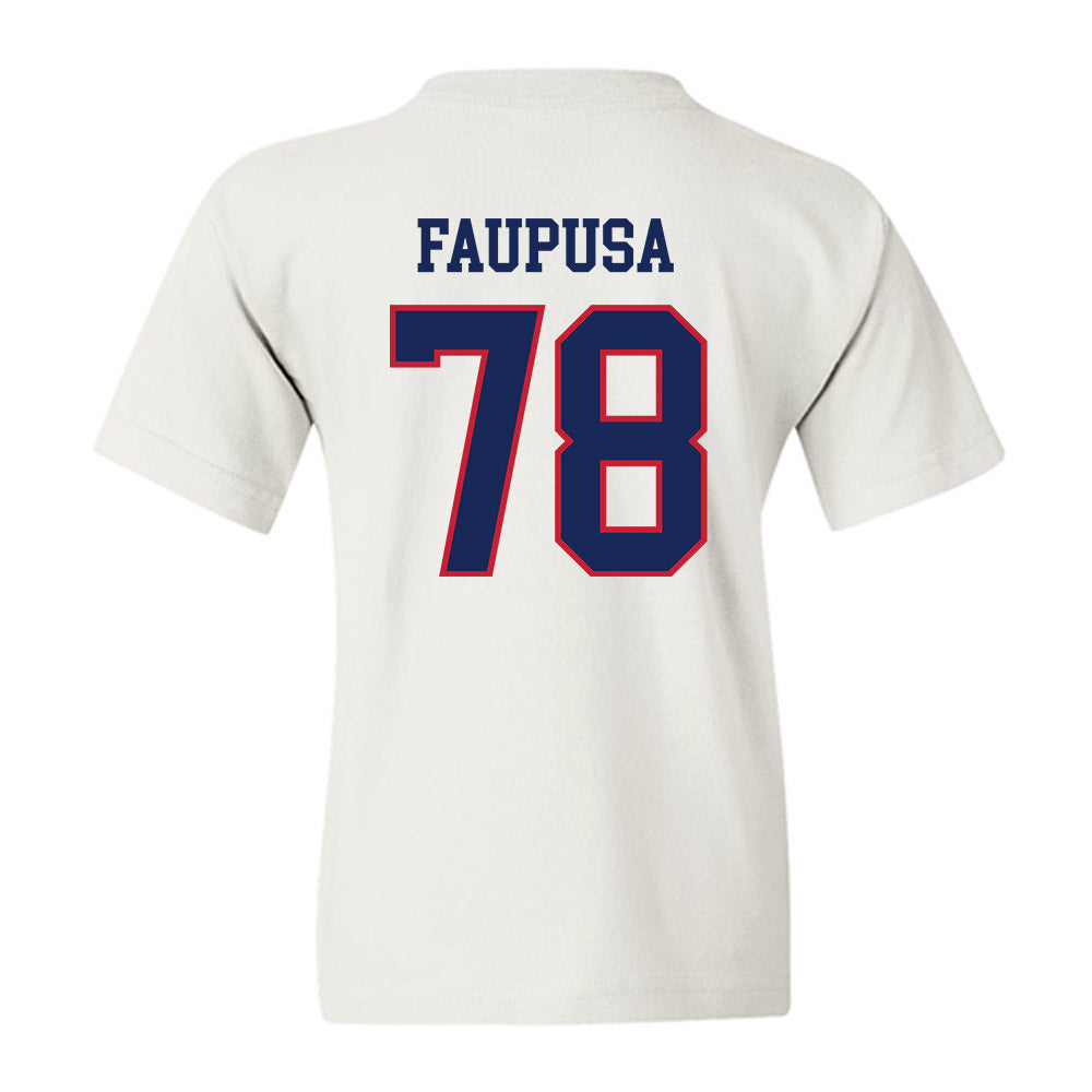 Arizona - NCAA Football : Manoah Faupusa - Classic Shersey Youth T-Shirt-1