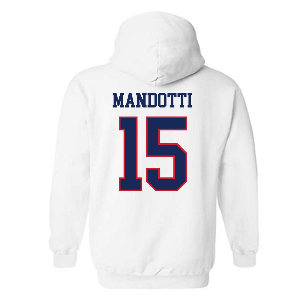 Arizona - NCAA Women's Volleyball : Giorgia Mandotti - Classic Shersey Hooded Sweatshirt-1