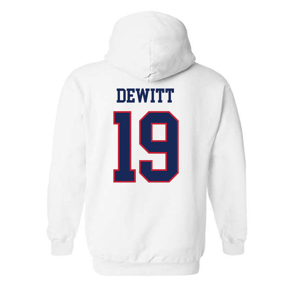 Arizona - NCAA Women's Volleyball : Amanda DeWitt - Classic Shersey Hooded Sweatshirt-1