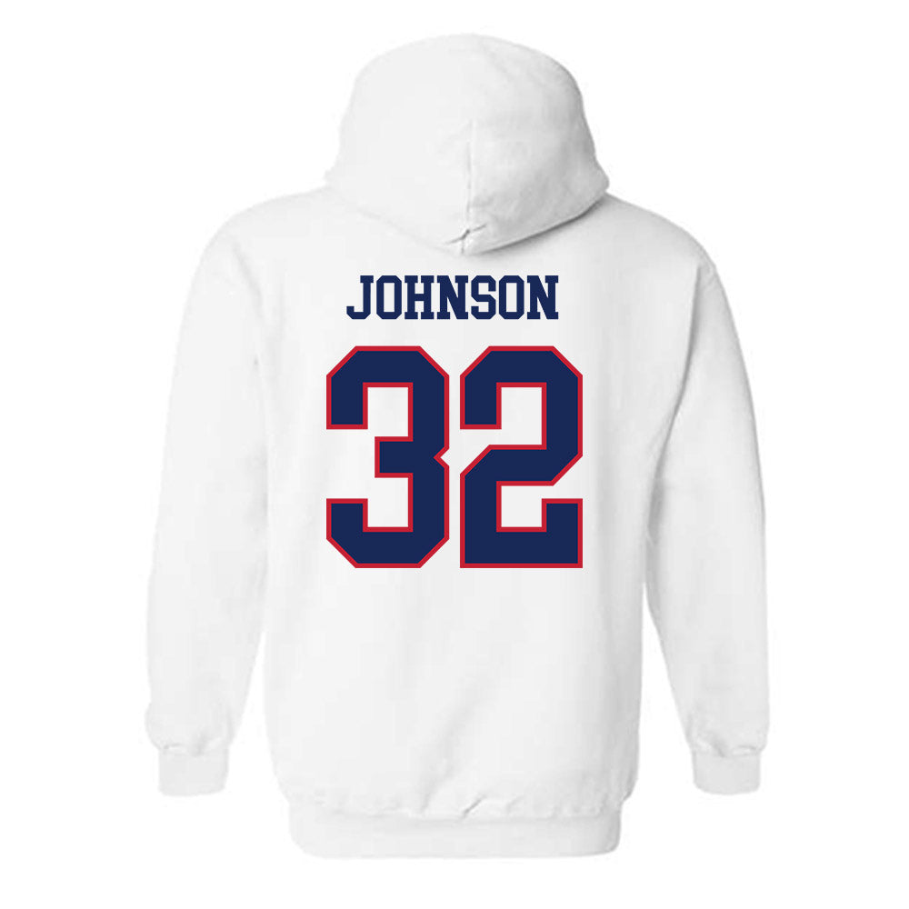 Arizona - NCAA Women's Volleyball : Alayna Johnson - Classic Shersey Hooded Sweatshirt-1