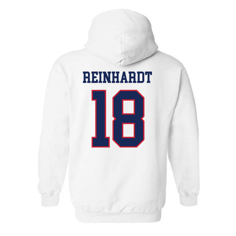 Arizona - NCAA Women's Soccer : Whitney Reinhardt - Classic Shersey Hooded Sweatshirt-1