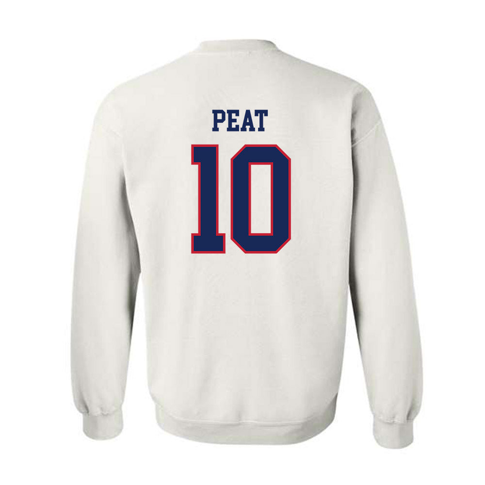 Arizona - NCAA Men's Basketball : Koa Peat - Classic Shersey Crewneck Sweatshirt-1