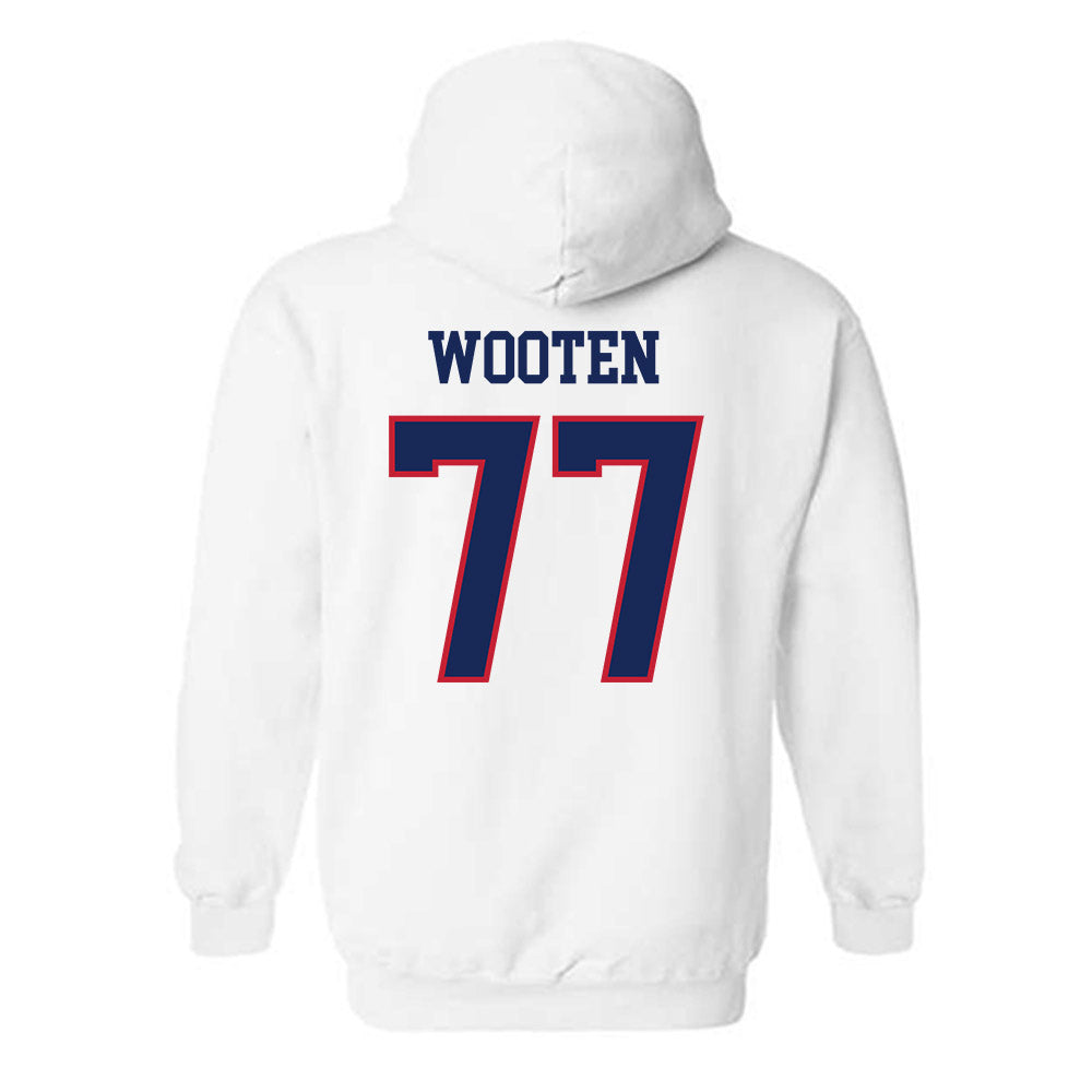 Arizona - NCAA Football : Michael Wooten - Classic Shersey Hooded Sweatshirt-1