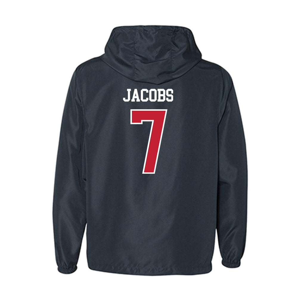 Arizona - NCAA Baseball : Andrew Jacobs - Classic Shersey Windbreaker-1