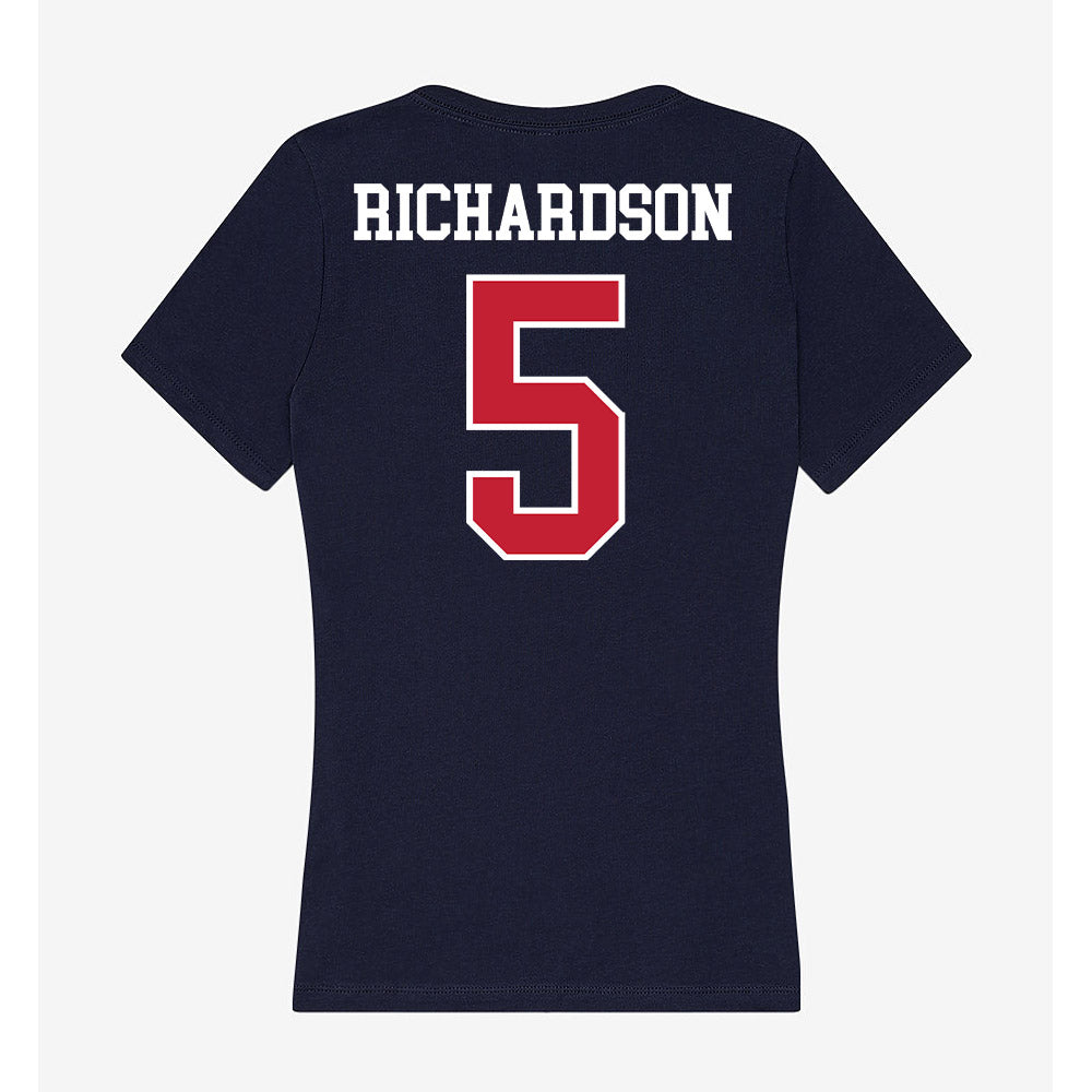 Arizona - NCAA Football : Giovanni Richardson - Classic Shersey Women's V-Neck T-Shirt-1