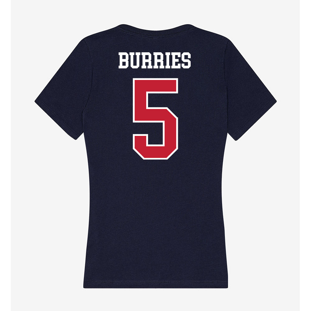 Arizona - NCAA Men's Basketball : Brayden Burries - Classic Shersey Women's V-Neck T-Shirt-1