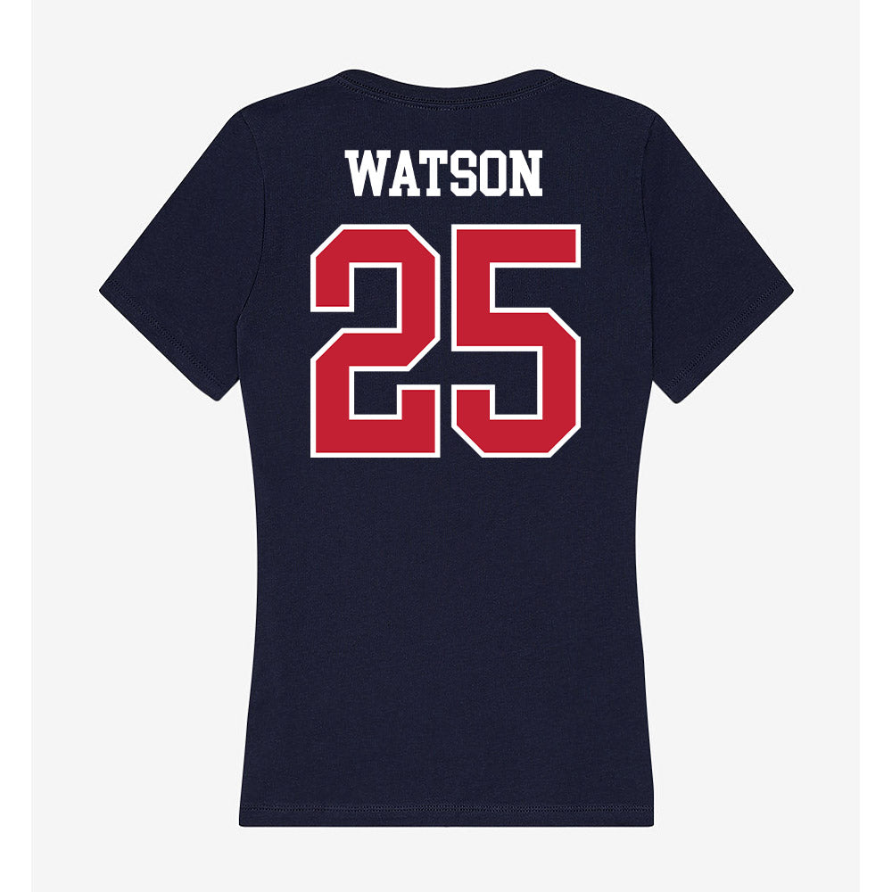 Arizona - NCAA Football : Zuri Watson - Classic Shersey Women's V-Neck T-Shirt-1