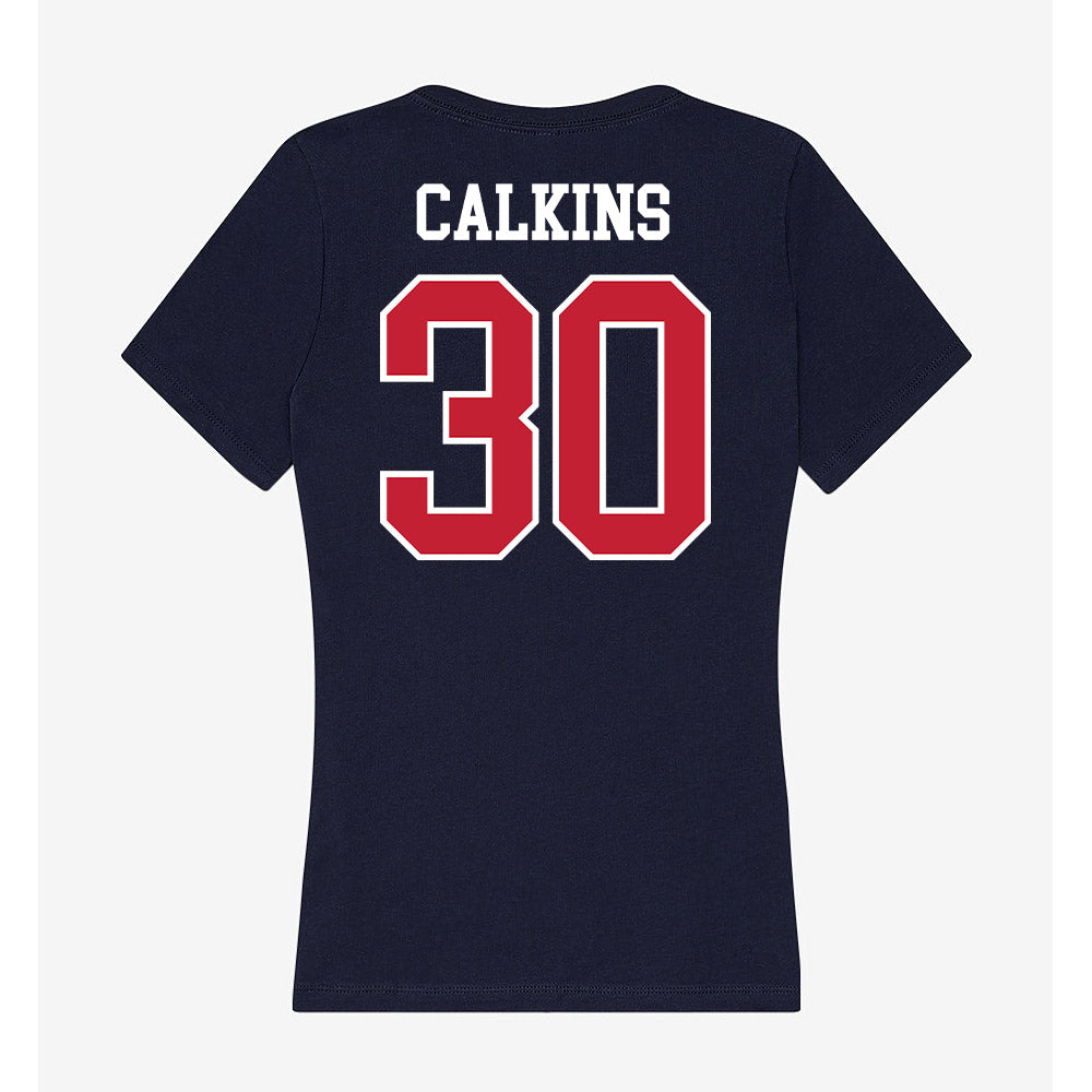 Arizona - NCAA Women's Soccer : Rose Calkins - Classic Shersey Women's V-Neck T-Shirt-1