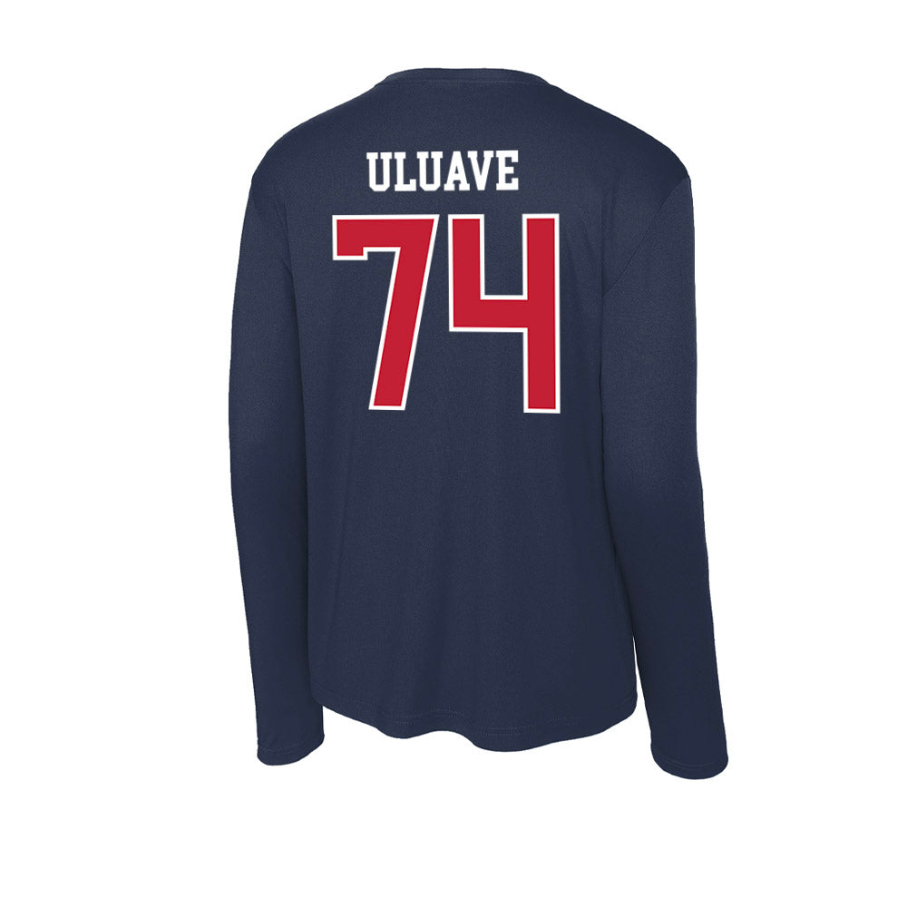 Arizona - NCAA Football : Siale Uluave - Classic Shersey Activewear Long Sleeve T-Shirt-1