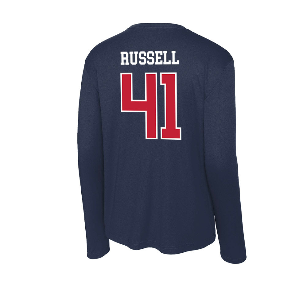 Arizona - NCAA Baseball : Tyler Russell - Classic Shersey Activewear Long Sleeve T-Shirt-1