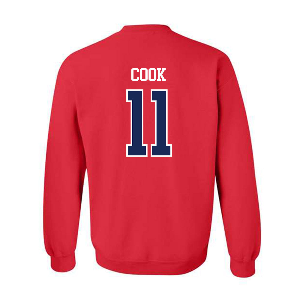 Arizona - NCAA Men's Basketball : Jackson Cook - Classic Shersey Crewneck Sweatshirt-1