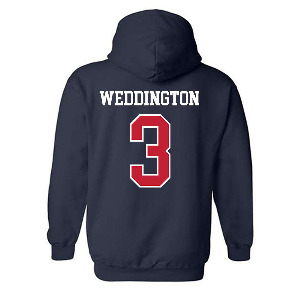 Arizona - NCAA Women's Soccer : Shanti Weddington - Classic Shersey Hooded Sweatshirt-1