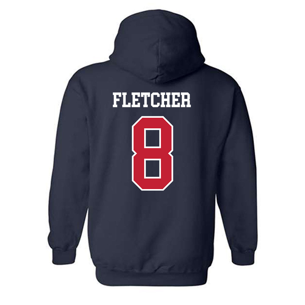 Arizona - NCAA Women's Soccer : Kennedy Fletcher - Classic Shersey Hooded Sweatshirt-1