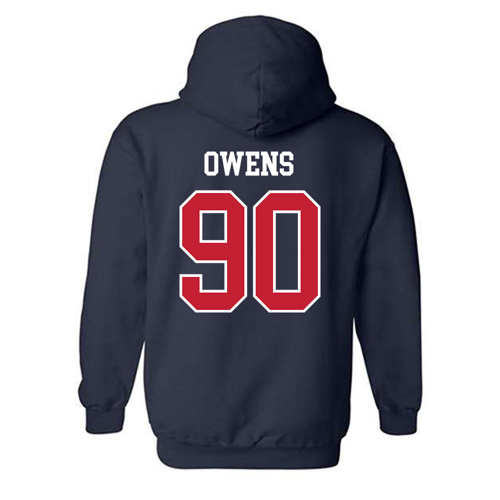 Arizona - NCAA Football : Chancellor Owens - Classic Shersey Hooded Sweatshirt-1