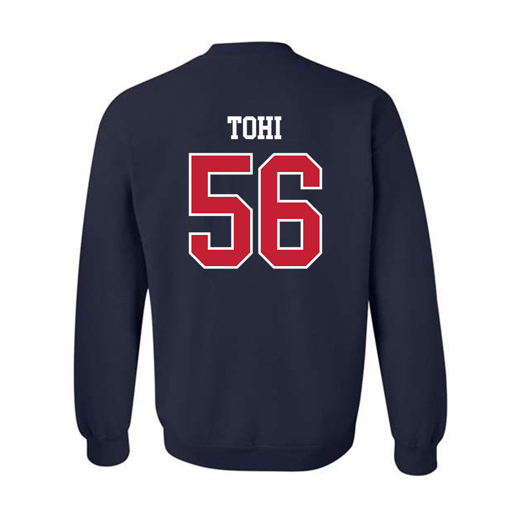 Arizona - NCAA Football : Sione Tohi - Classic Shersey Crewneck Sweatshirt-1