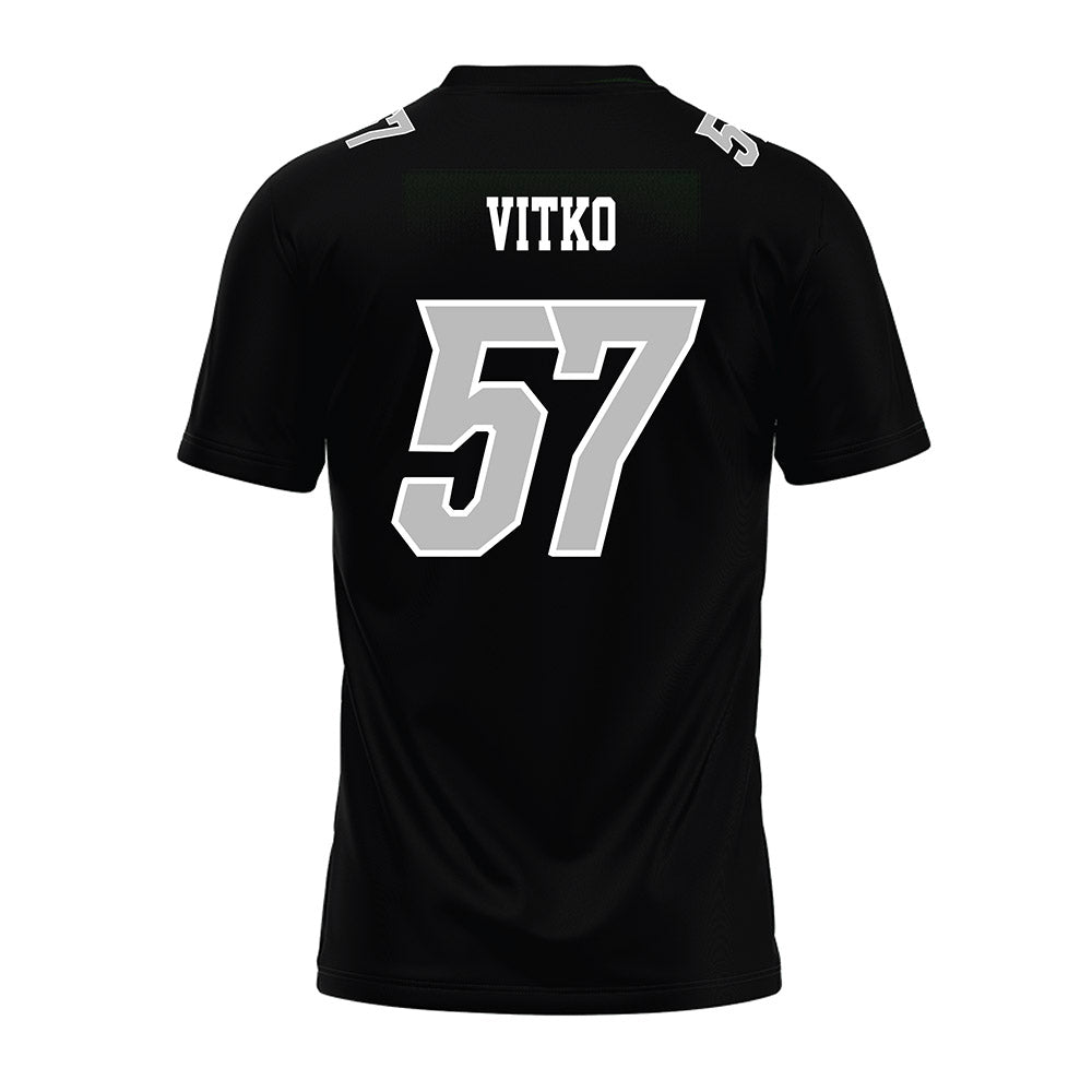 Delaware - NCAA Football : Noah Vitko - Black Premium Football Jersey-1