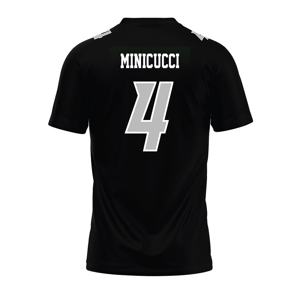 Delaware - NCAA Football : Nicholas Minicucci - Black Premium Football Jersey-1