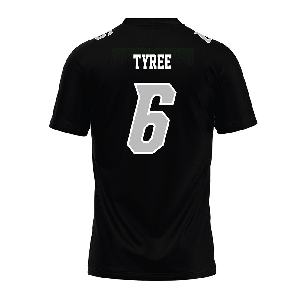 Delaware - NCAA Football : Nick Tyree - Black Premium Football Jersey-1