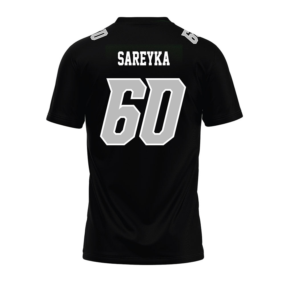 Delaware - NCAA Football : Carter Sareyka - Black Premium Football Jersey-1