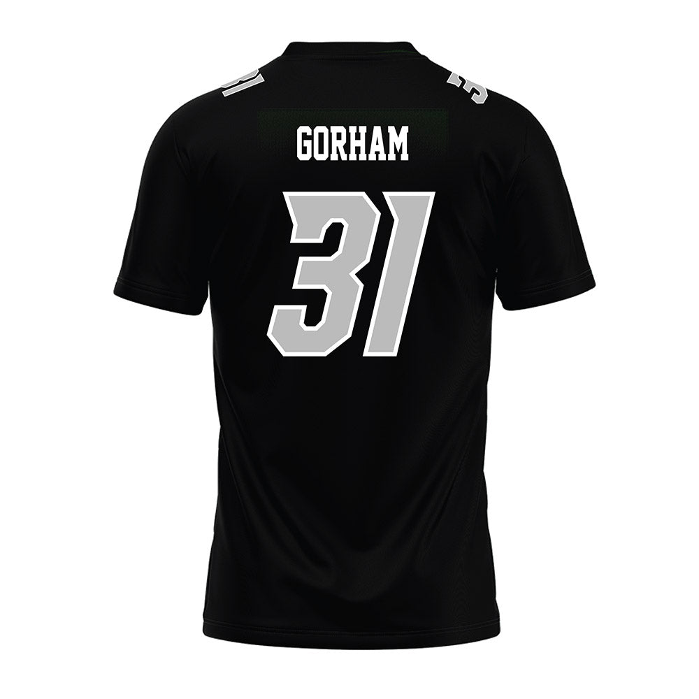 Delaware - NCAA Football : Brandon Gorham - Black Premium Football Jersey-1