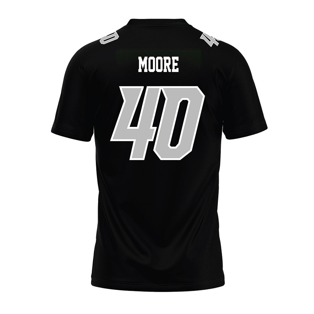 Delaware - NCAA Football : Scott Moore - Black Premium Football Jersey-1