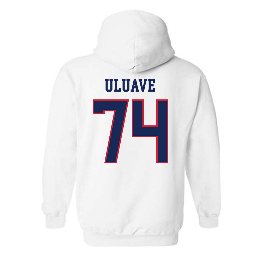 Arizona - NCAA Football : Siale Uluave - Classic Shersey Hooded Sweatshirt-1