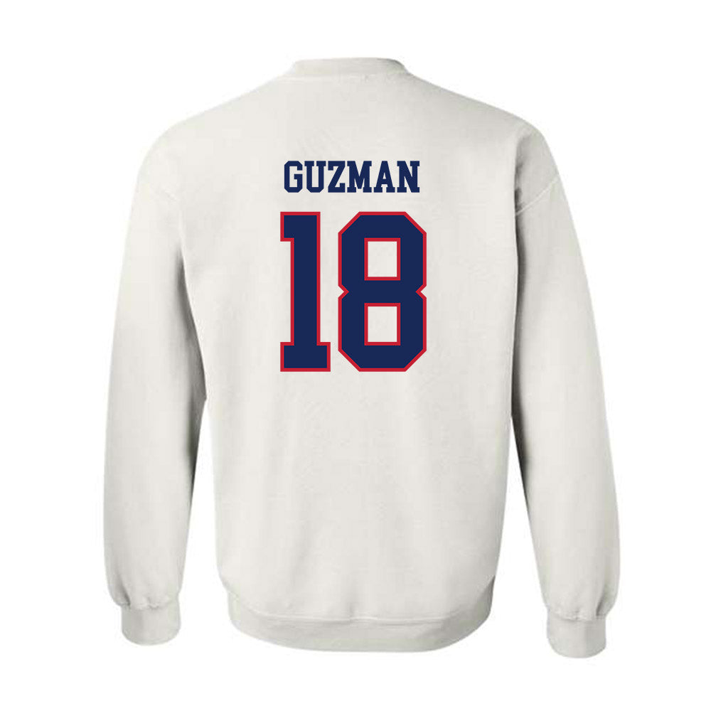 Arizona - NCAA Baseball : Adonys Guzman - Classic Shersey Crewneck Sweatshirt-1